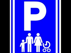 Family Parking Sign