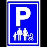 Family Parking Sign